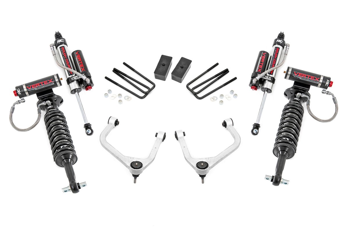 GMC Sierra 1500 Suspension Lift Kit - Rough Country - Vertex 3.5 Inch - '19-'24